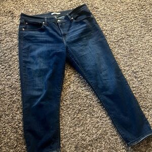 Women’s Levi Blue Ankle Jeans